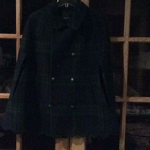 Black Watch Plaid Cape
